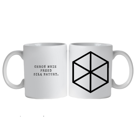 kubek zdjęcie słowiański kulturowy perun sześciokąt foremny